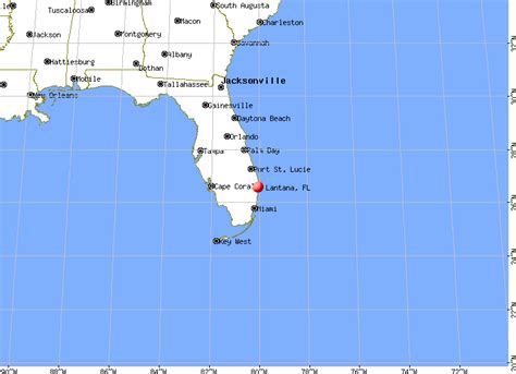 Map Of Lantana Florida | Florida Map 2018