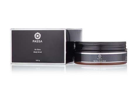 Passa Six Stars Body Scrub Skin Purifying And Detoxifying Scrub Passa