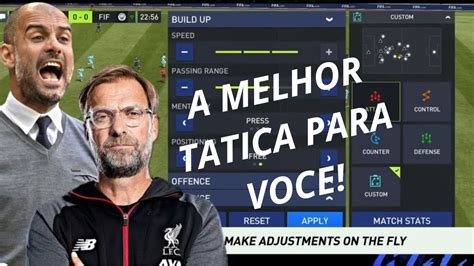 Descobrir A Tatica Perfeita Modo Manager Fifa Mobile Youtube