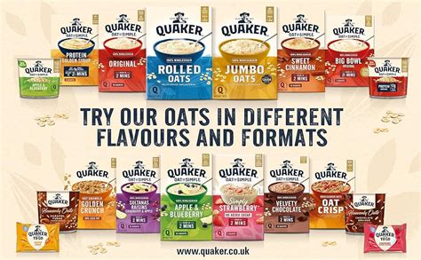 Quaker Oats Golden Syrup Porridge Pots 8x57g Convenient And Delicious