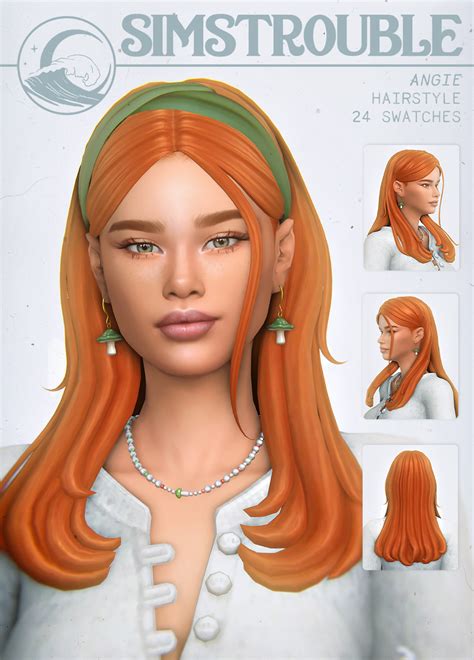 simstrouble : ANGIE by simstrouble Base Game Compatible 24...