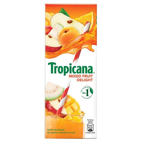 Tropicana Mixed Fruit Delight Fruit Juice 200ml Gargstore