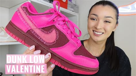 NIKE DUNK LOW VALENTINE 2022 Review On Foot YouTube