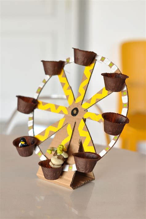 Diy Paper Ferris Wheel Craft Archives Green Design Blog