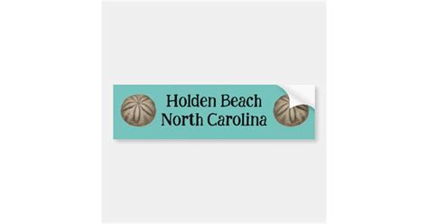 Holden Beach Nc Sea Biscuits Bumper Sticker Zazzle