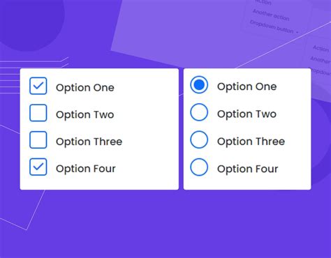 Custom Checkbox And Radio Buttons Bootstrap