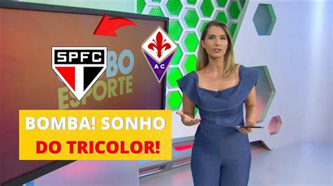 POR ESSA NINGUÉM ESPERAVA REFORÇO CHEGANDO NO TRICOLOR SONHO DO SÃO