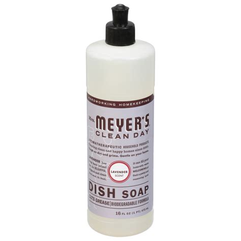 Save On Mrs Meyer S Clean Day Liquid Dish Soap Lavender Scent Order