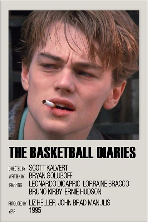 THE BASKETBALL DIARIES | Good movies to watch, Movies to watch teenagers, Indie movie posters