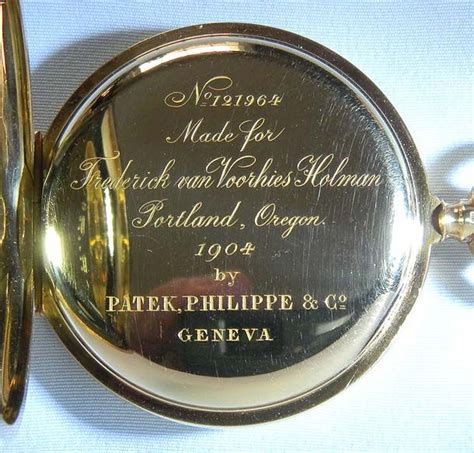 Patek Philippe Observatory Chronometer 8100 Pocket Watch Antique