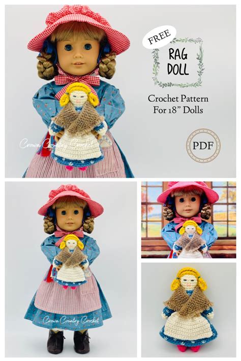 Bucket Hat Crochet Pattern For American Girl Dolls Crown Country