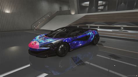 2019 McLaren 600LT Rick And Morty Livery GTA5 Mods