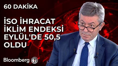 Dakika So Hracat Klim Endeksi Eyl L De Oldu Ekim