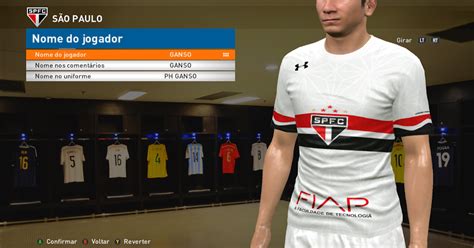 S O Paulo Fc Under Armour Pes Kits By Lukas Kits