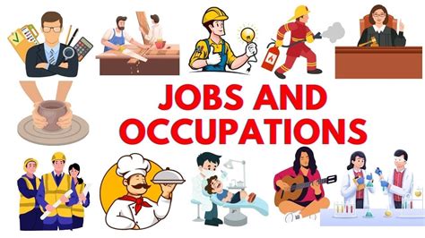 List Of Jobs And Occupations Learn Jobs And Occupations With Pictures