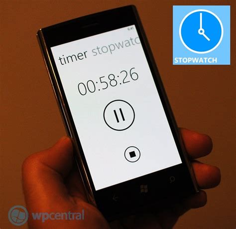 Free Stopwatch app gets Mango update to run in the background | Windows ...