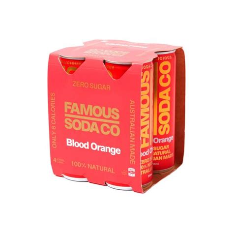 famous soda blood orange ml grandioseae