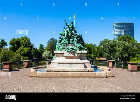 Father Rhine And His Daughters Monuments Near The K21 Art Collection