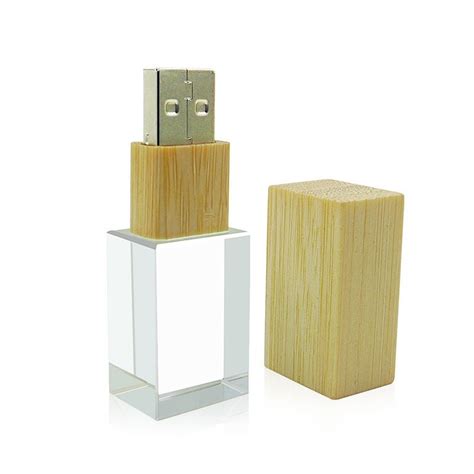 Usb Stick Glas En Hout Gb