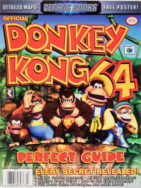 Donkey Kong 64 Official Perfect Guide Covrprice