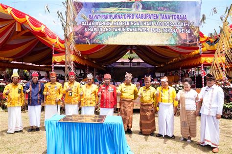 Peringatan Hari Jadi Toraja Ke Dan Hut Tana Toraja Ke