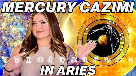 Mercury Cazimi In Aries Youtube