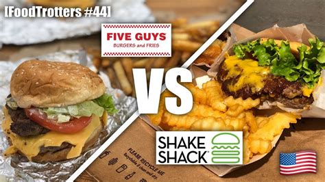 Foodtrotters 44 New York Burger Contest Five Guys Vs Shake Shack