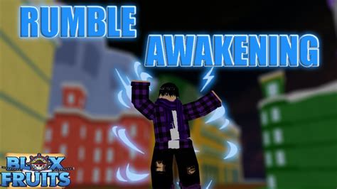 RUMBLE AWAKENING BOUNTY HUNTING | Blox Fruits - YouTube