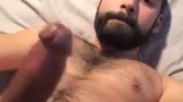 Watch Him Jerk Off And Spray Cum In His Own Face Porn