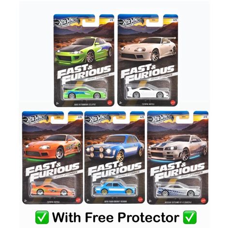 Hot Wheels Silver Series Fast Furious Brian Oconner With Free