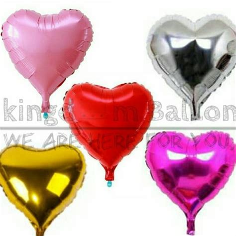 Jual Balon Love Balon Foil Love Balon Foil Bentuk Hati Balon Hati