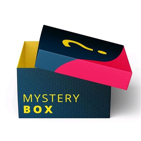 Empty Customized Paper Mystery Boxes Mistery Box Guangzhou Yison