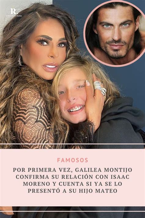 Galilea Montijo Confirma Su Relaci N Con Isaac Moreno Y Cuenta Si Ya Se