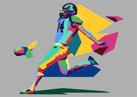 American Football Pop Art Posters Prints By Pop Art Brain Printler