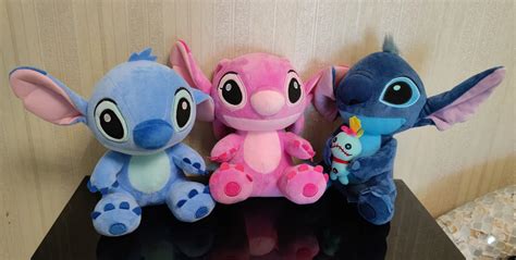 Hot Kawaii Disney Stitch Plush Doll Toys Anime Lilo Stitch Celine Mode