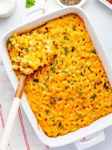 Old Fashioned Baked Macaroni and Cheese - Wendy Polisi