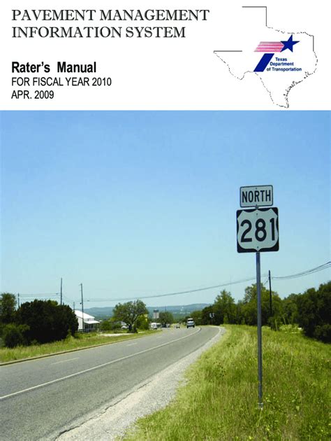 Fillable Online Ftp Txdot Pavement Management Information System Rater