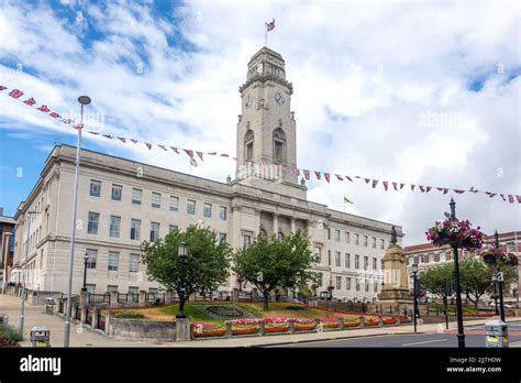 barnsley town hall church street barnsley south yorkshire england united kingdom stock