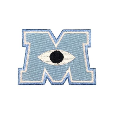 Monstersinc Patch Embroidered Music Iron On Patch Movie Patches