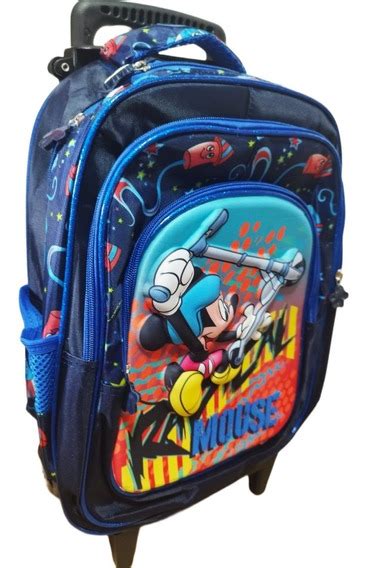 Mochila Rodinha Infantil Mickey MercadoLivre