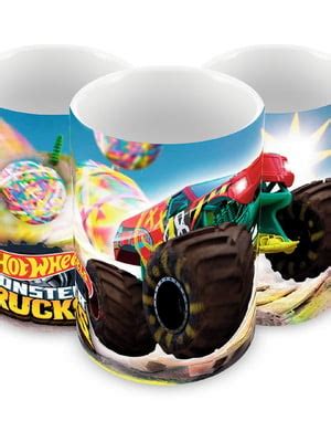 Caneca Polimero Hot Wheels Monster Trucks Personalizada Compre Produtos Personalizados No Elo
