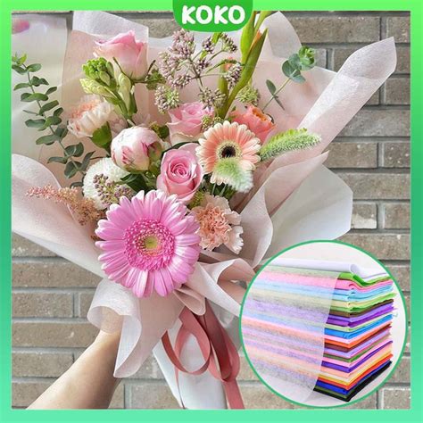 Jual Pcs Flower Tissue Korean Tissue Paper Kertas Buket Kertas