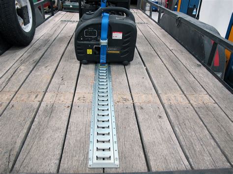 Erickson Horizontal E-Track - Zinc Coated Steel - 6,000 lbs - 8' Long - Qty 1 Erickson Trailer ...