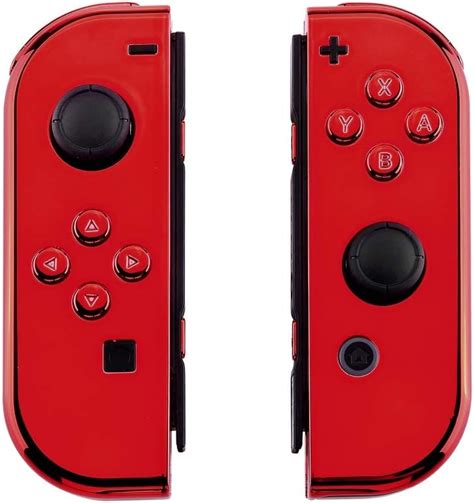 Extremerate Diy Replacement Shell Buttons For Nintendo Switch And Switch Oled Chrome