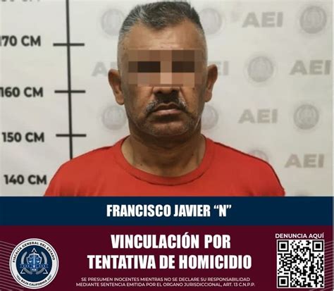 Obtiene FGE vinculación a proceso de un hombre investigado por intento