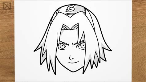 How To Draw SAKURA HARUNO Naruto Step By Step EASY YouTube