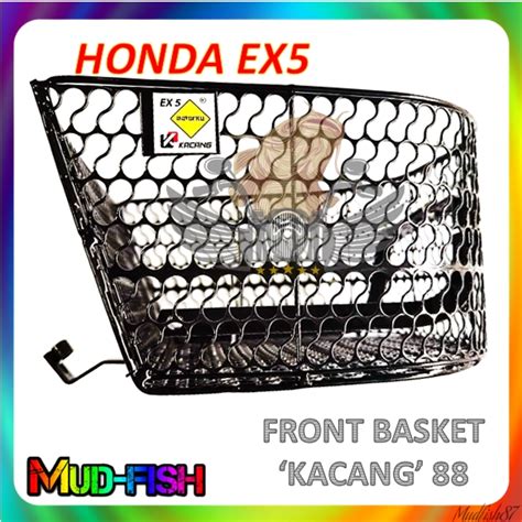 Honda Ex Dream Iron Front Basket Kacang Raga Besi Depan Shopee