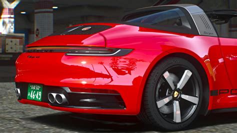 Porsche 911 Targa 2022 GTA 5 - gtacarmods.com