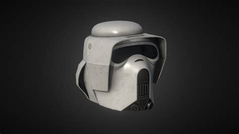 Star Wars Clone Scout Trooper Helmet 3d Model By Sox Sox1264