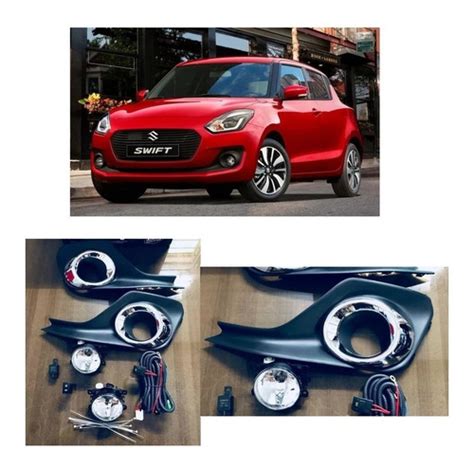 Kit Neblineros Suzuki Swift 2018 Al 2019 Con Cromado Complet Cuotas